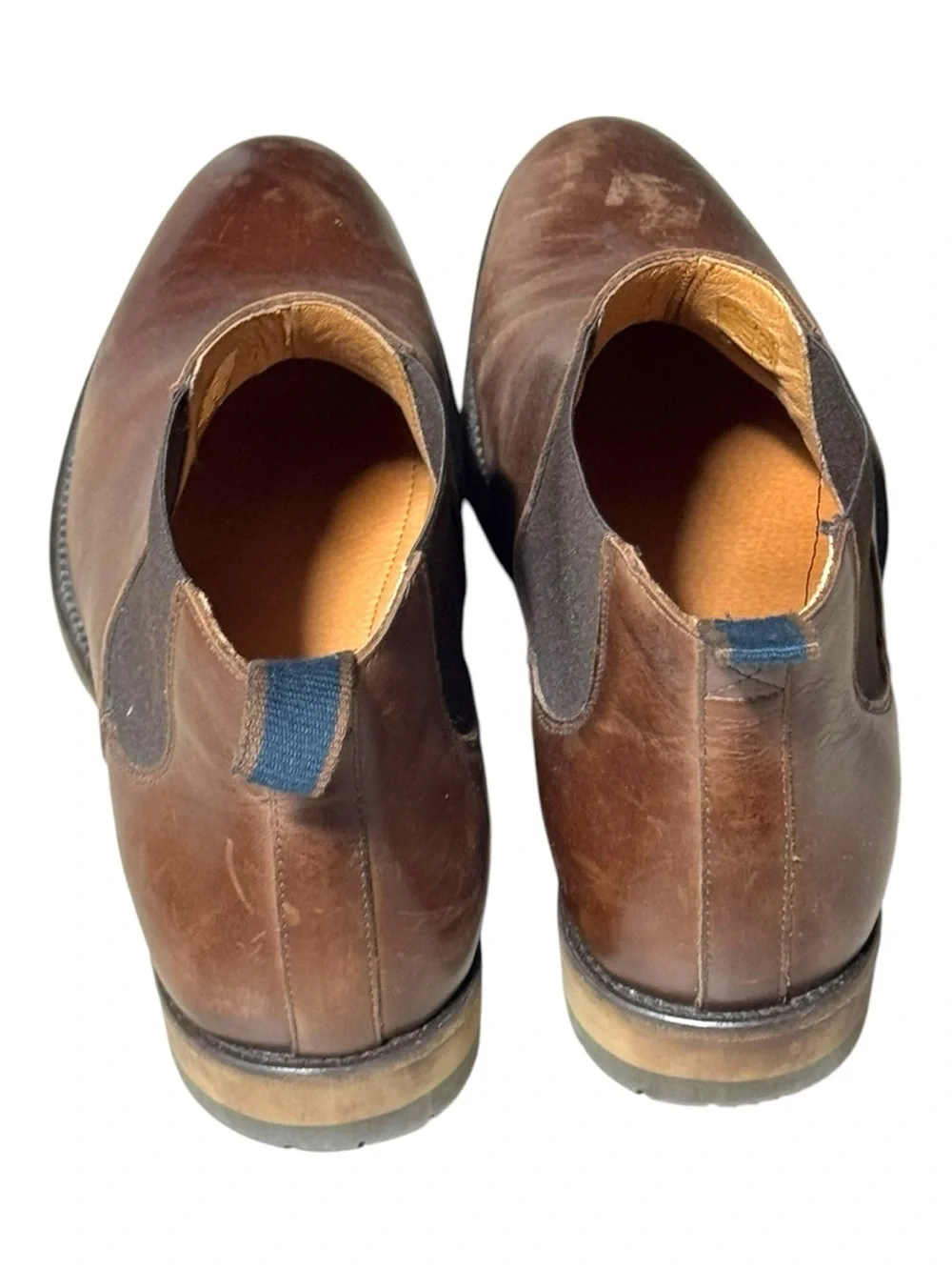 Rodd & Gunn Brown Men’s 44 Leather Chukka Chelsea Boots